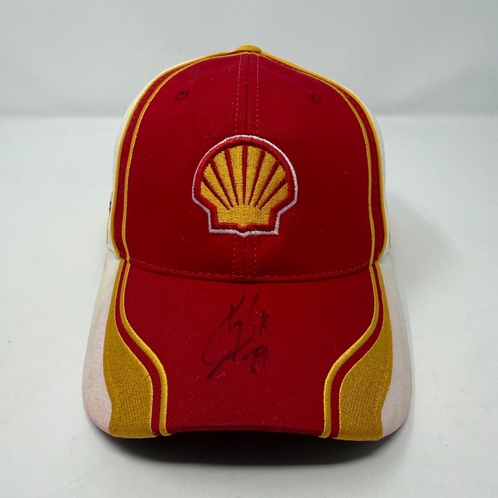 Vintage Kevin Harvick Hat Cap SnapBack 29 Shell Pennzoil RCR Racing Hat Signed
